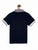 Boys Black Solid Polo Cotton T-shirt - Ladore