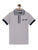 Boys Grey Solid Polo Cotton T-shirt - Ladore