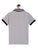 Boys Grey Solid Polo Cotton T-shirt - Ladore