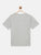 Grey Heather Ball Printed Round Neck Cotton T-shirt - Ladore