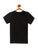 Kids Black Half Sleeves Books Print Cotton T-shirt - Ladore