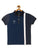 Kids Blue Cut and Sew Polo Cotton T-shirt - Ladore