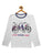 Kids Grey Full Sleeves Biking Cotton T-shirt - Ladore