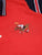 Kids Red Half Sleeves Cotton Polo T-shirt - Ladore