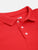 Kids Red Half Sleeves Cotton Polo T-shirt - Ladore