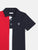 Red and Black 100% Cotton Mercerised Polo Tshirt - Ladore