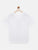 White Explore The World Printed Round Neck Cotton T-shirt - Ladore