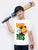 White India Cricket 100% Cotton Half Sleeves Tshirt - Ladore