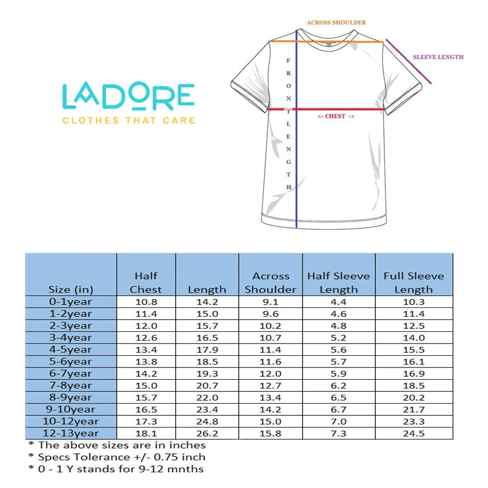 White India Cricket 100% Cotton Half Sleeves Tshirt - Ladore