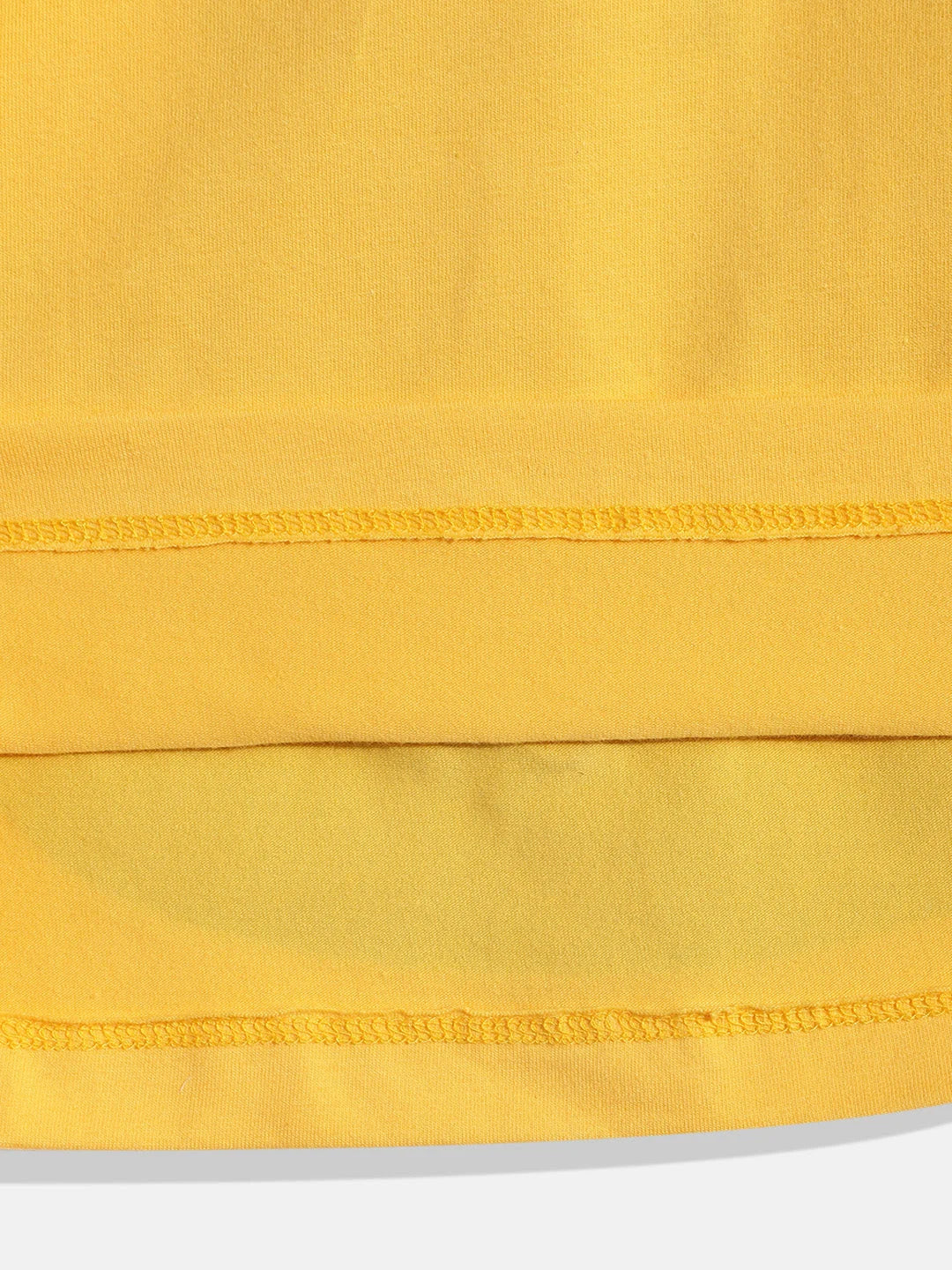 Yellow Nature Camping Cotton Half Sleeves Tshirt - Ladore